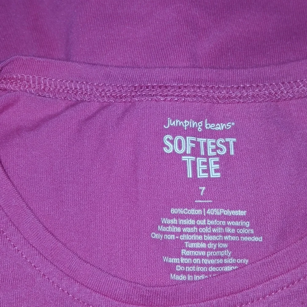 Jumping Beans Pink and Black Girl Matching Set Size 7/8🔥5$ If You Get Bundle🔥